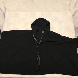 Chelsea Cambell full zip hooded wool? poncho